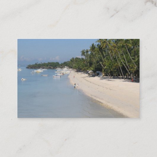 Reisagenten Visitekaartje (Achterkant)