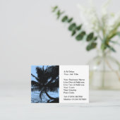 Reisagenten Visitekaartje (Staand voorkant)