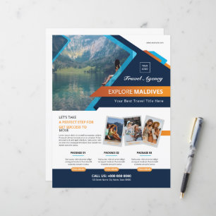Reisagentschap Flyer Sjabloon