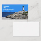 Reisagentwebsite Visitekaartje (Voorkant / Achterkant)