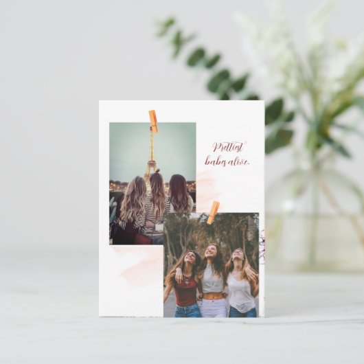 Reisansichtkaart Briefkaart (Staand voorkant)