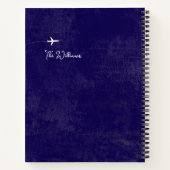 Reisavonturen Distressed Blue Notitieboek (Achterkant)