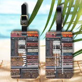 Reisavonturen, koffers bagagelabel