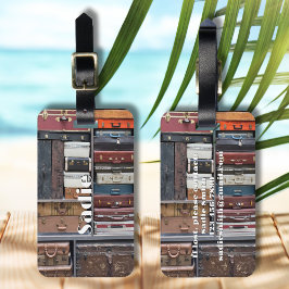 Reisavonturen,  koffers bagagelabel