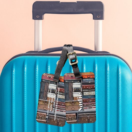 Reisavonturen,  koffers bagagelabel