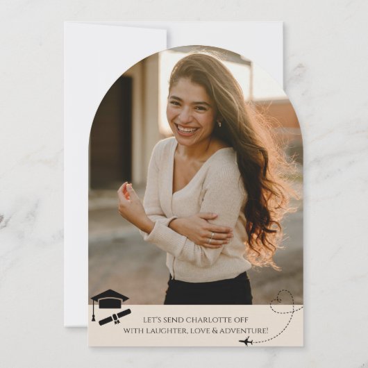 Reisavontuur Arch Wereldkaart begint met Afstudere Kaart (Achterkant)