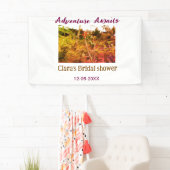 Reisavontuur verwacht bruidsfeest naam fa spandoek (Insitu)