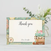 Reisavontuur wacht op een schokdemper Hartelijk da Kaart (Staand voorkant)