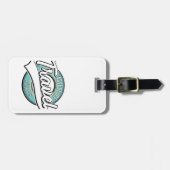 Reisavontuur wacht op  logo bagagelabel (Voorkant horizontaal)