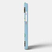 Reisbagage met stickers iPhone 6 Hoesje (Achterkant / Links)