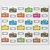 Reisbagage, omslagpapier cadeaupapier (Vlak)