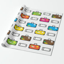 Reisbagage, omslagpapier