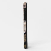 Reisbagage Stickers Labels & Labels - Grunge Tex Case-Mate iPhone Case (Achterkant/links)