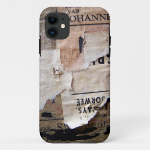 Reisbagage Stickers Labels & Labels - Grunge Tex iPhone 11 Hoesje