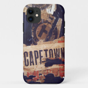 Reisbagage Stickers Labels & Labels - Grunge Tex Case-Mate iPhone Case