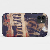 Reisbagage Stickers Labels & Labels - Grunge Tex Case-Mate iPhone Case (Achterkant (horizontaal))