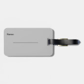 Reisbagageboom Bagagelabel (Achterkant horizontaal)