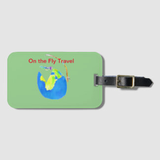 Reisbagtaglabel voor onderweg bagagelabel