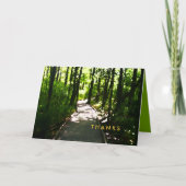 Reisbalk Waterverf bat Mitzvah Hartelijk dank Bedankkaart (Voorkant)