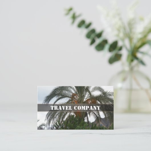 Reisbedrijf Visitekaartje (Staand voorkant)