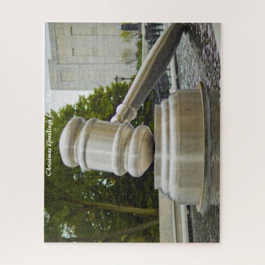 Reisbeeld Ohio.kerstcadeautjes Legpuzzel (Verticaal)