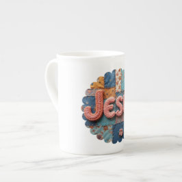Reisbeker Jezus 02 Porselein Kop