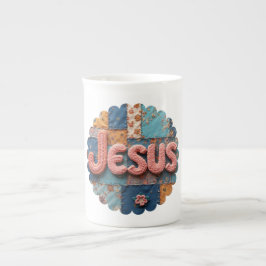 Reisbeker Jezus 02 Porselein Kop