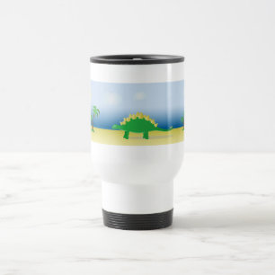 Reisbeker met Stegosaurus Jascaro Graphics