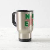 Reisbeker roestvrij staal NOEL 7 STERREN (Voorkant links)