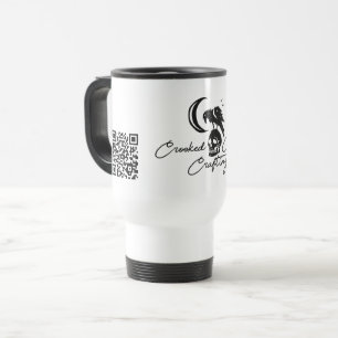 Reisbekermokkel van Crooked Crow Crafting Reisbeker