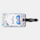 Reisbestemming Bachelorette-feest Bagagelabel (Achterkant horizontaal)