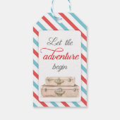 Reisbestemming Bruiloft Favor Bagage Gift Labels Cadeaulabel (Achterkant)