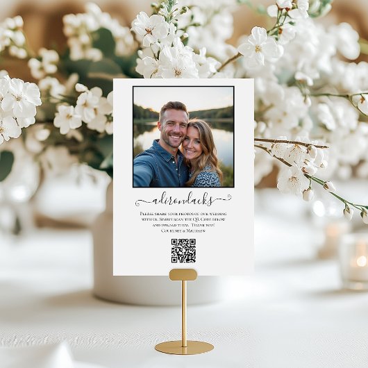 Reisbestemming Foto Delen QR-code Kaart