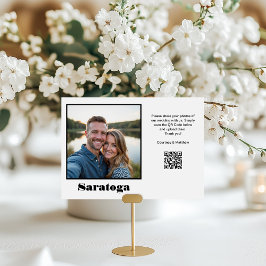 Reisbestemming Foto Delen QR-code Kaart