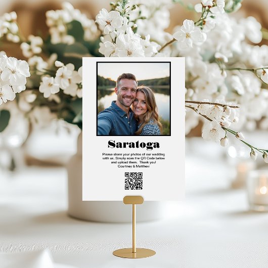 Reisbestemming Foto Delen QR-code Kaart