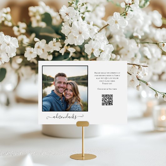 Reisbestemming Foto Delen QR-code Kaart