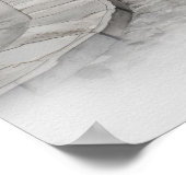 Reisbestemming Lissabon Waterverf Wall Art Poster (Hoek)