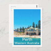 Reisbestemming Perth Australia Briefkaart (Voorkant / Achterkant)