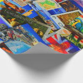 Reisbestemmingen landmarstoerisme cadeaubon cadeaupapier (Hoek)