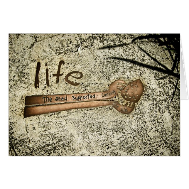 Reisbezoeken | Wisdom Words Kaart (Voorkant Horizontaal)