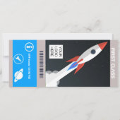 Reisbiljet van de derde partij voor de vrije ruimt kaart (Achterkant)