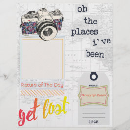 Reisblad "Afbeelding van de dag" Verticale pagina