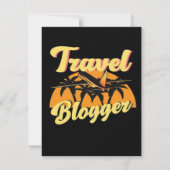 Reisblogger Kaart (Achterkant)