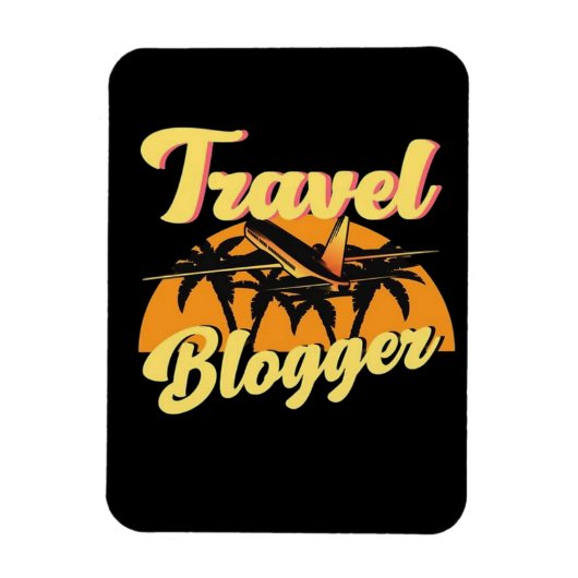 Reisblogger Magneet (Verticaal)