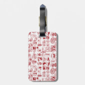 Reisblokken Bagagelabel (Achterkant verticaal)