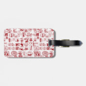 Reisblokken Bagagelabel (Achterkant horizontaal)