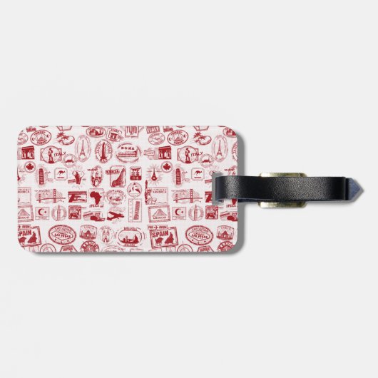 Reisblokken Bagagelabel (Achterkant horizontaal)