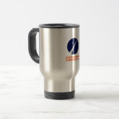 Reisbok met Kopenhagen Suborbitals Logo Reisbeker (Voorkant links)