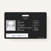 Reisbureau Badge (Achterkant)