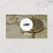 Reisbureau Bedrijf Visitekaartje (Achterkant)